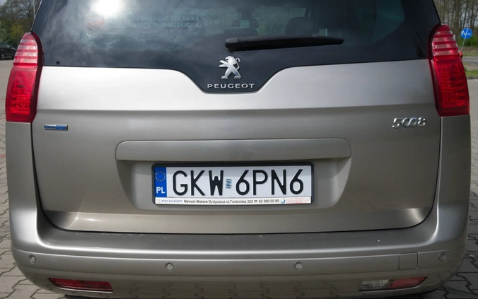 Peugeot 5008 cena 43500 przebieg: 179000, rok produkcji 2016 z Kwidzyn małe 211